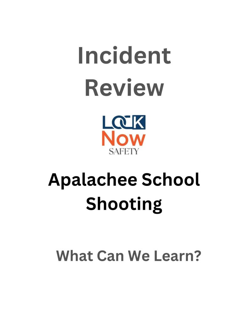 Apalachee School Shooting review 6 points for growth